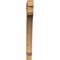 Ekena Millwork Legacy Block Rough Sawn Bracket, Western Red Cedar, 4"W x 34"D x 42"H BKT04X34X42LEC05RWR - alternate 4